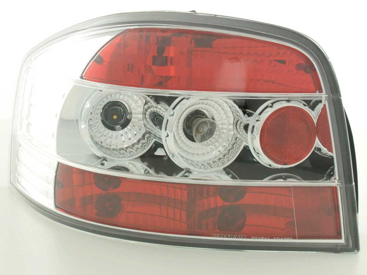 Rückleuchten Set Audi A3 Typ 8P 03- chrom Rückleuchten Set Audi A3 Typ 8P 03- chrom